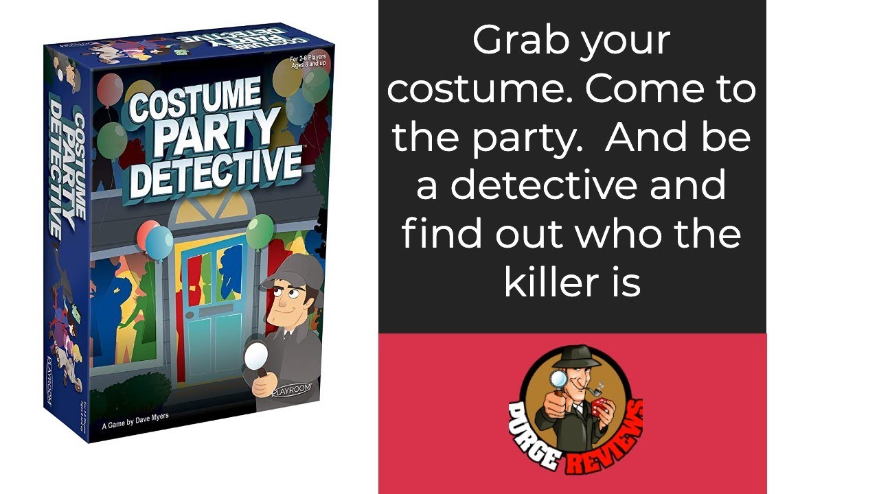 Costume Party Detective By Purge Reviews YouTube Costume Party Detective By Purge Reviews YouTube