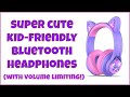 iClever Cat Ears Bluetooth Children&#39;s Headphones -- REVIEW