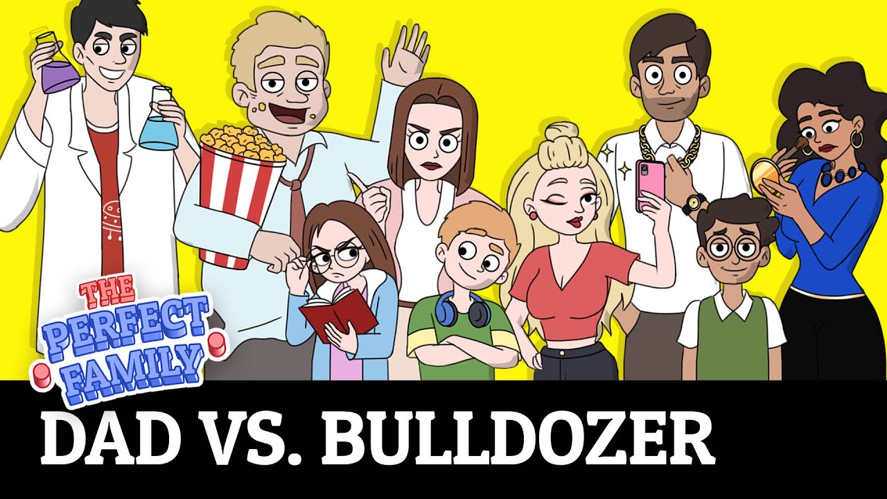 Dad Vs. Bulldozer | Ep 17 | Animated Cartoons characters