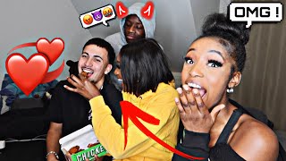 C’EST L’AMOUR FOU ENTRE @tyllerrx96  &amp; @asceli__ **Mukbang**