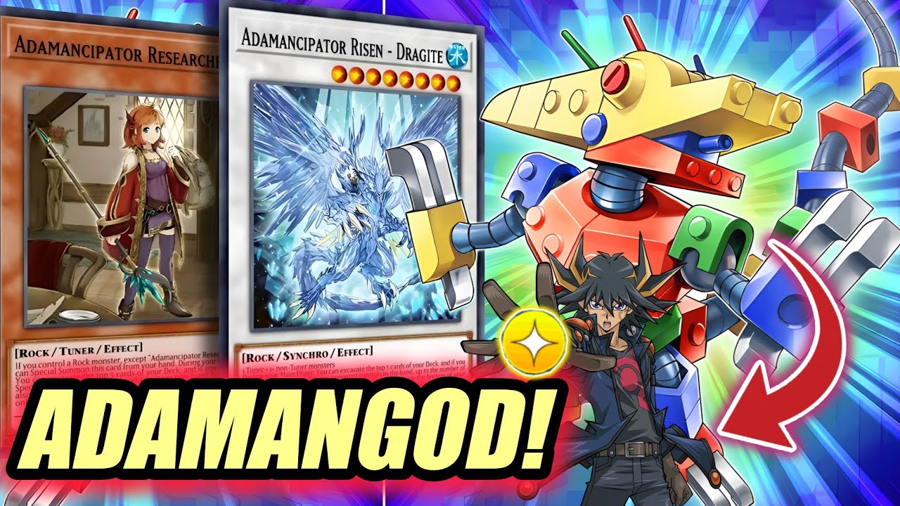 ADAMANCIPATORS ft. NEW STARDUST SKILL! COMPETITIVE (Pure) Version! [Yu-Gi-Oh! Duel Links]