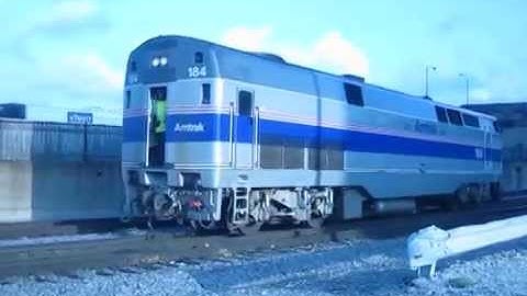 Amtrak 184 Moving Light