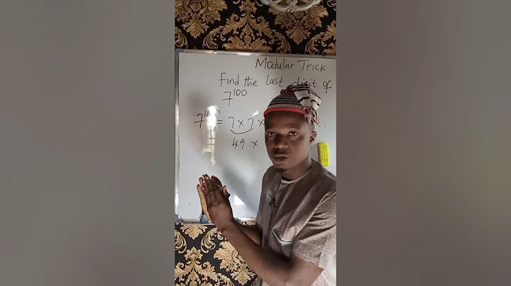 Find the last digit  of 7^100