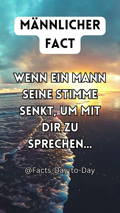 Wenn ein Mann seine Stimme senkt, um mit dir zu sprechen... #shorts