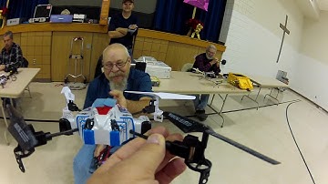 Syma X1 Quadcopter Attack Super Close with GoPro CRASH