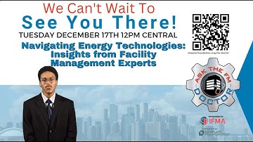 Navigating Energy Technologies: Insights from FM Experts – Webinar Dec 17th - Sign Up Now!