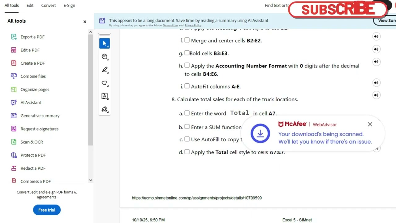 Excel 5 Level 3 | Excel 5 Level 3 Simnet