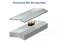 Preventing wet storage stain