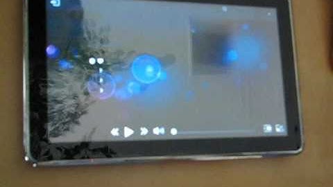 MeeGo Tablet on Intel Moorestown - Close-up Demo