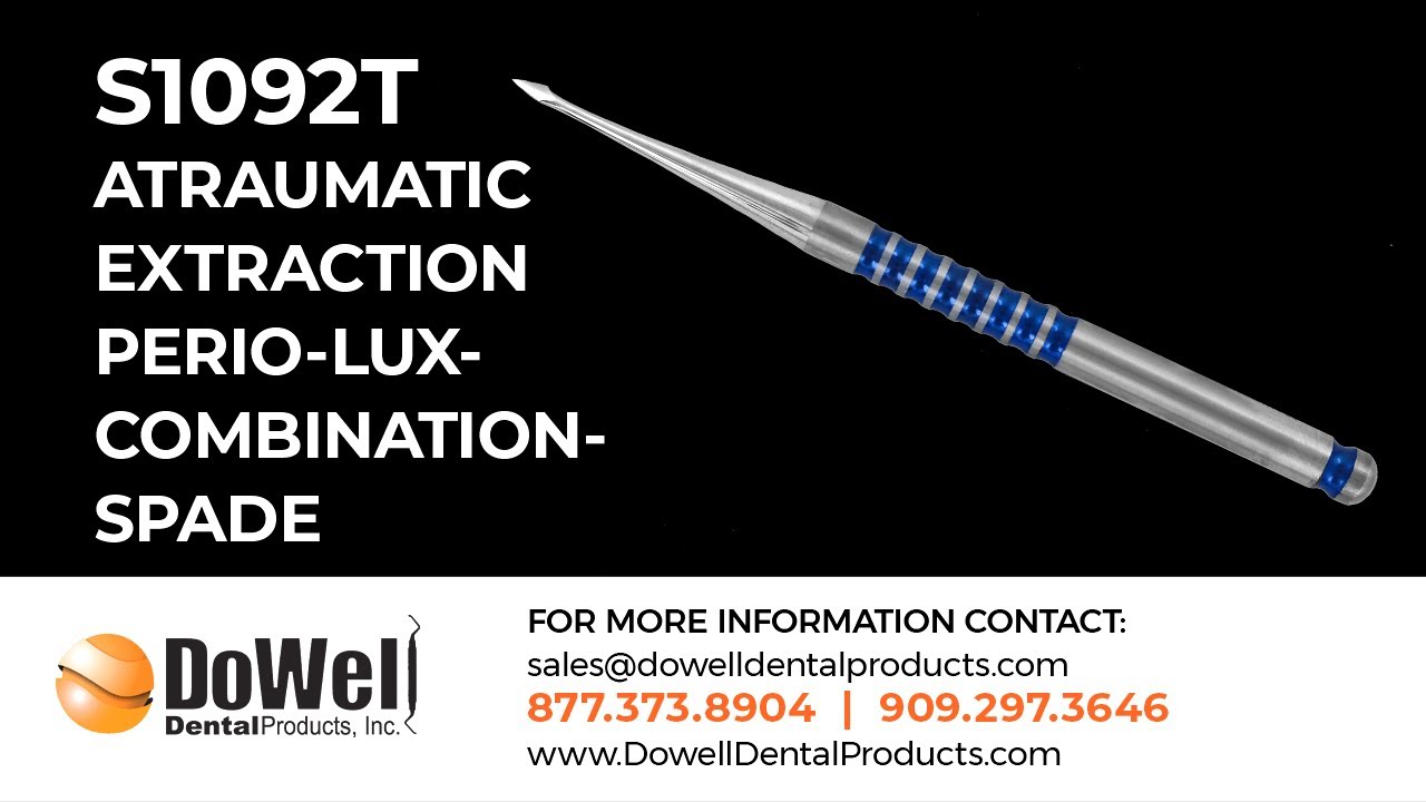S1092T - Atraumatic Extraction Perio Lux Combination-Spade