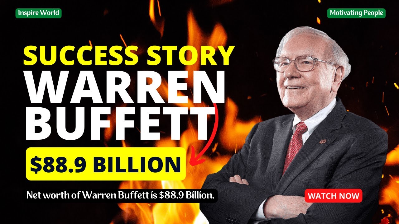 Warren Buffett Success Story from Book Seller to Billionaire - YouTube