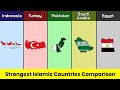 Indonesia vs turkey vs pakistan vs saudi arabia vs egypt  islamic countries comparison  data duck