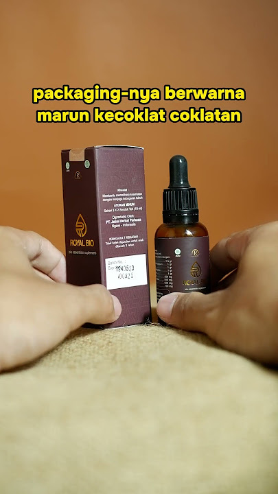 Royal Bio Asli  VS Royal Bio Palsu