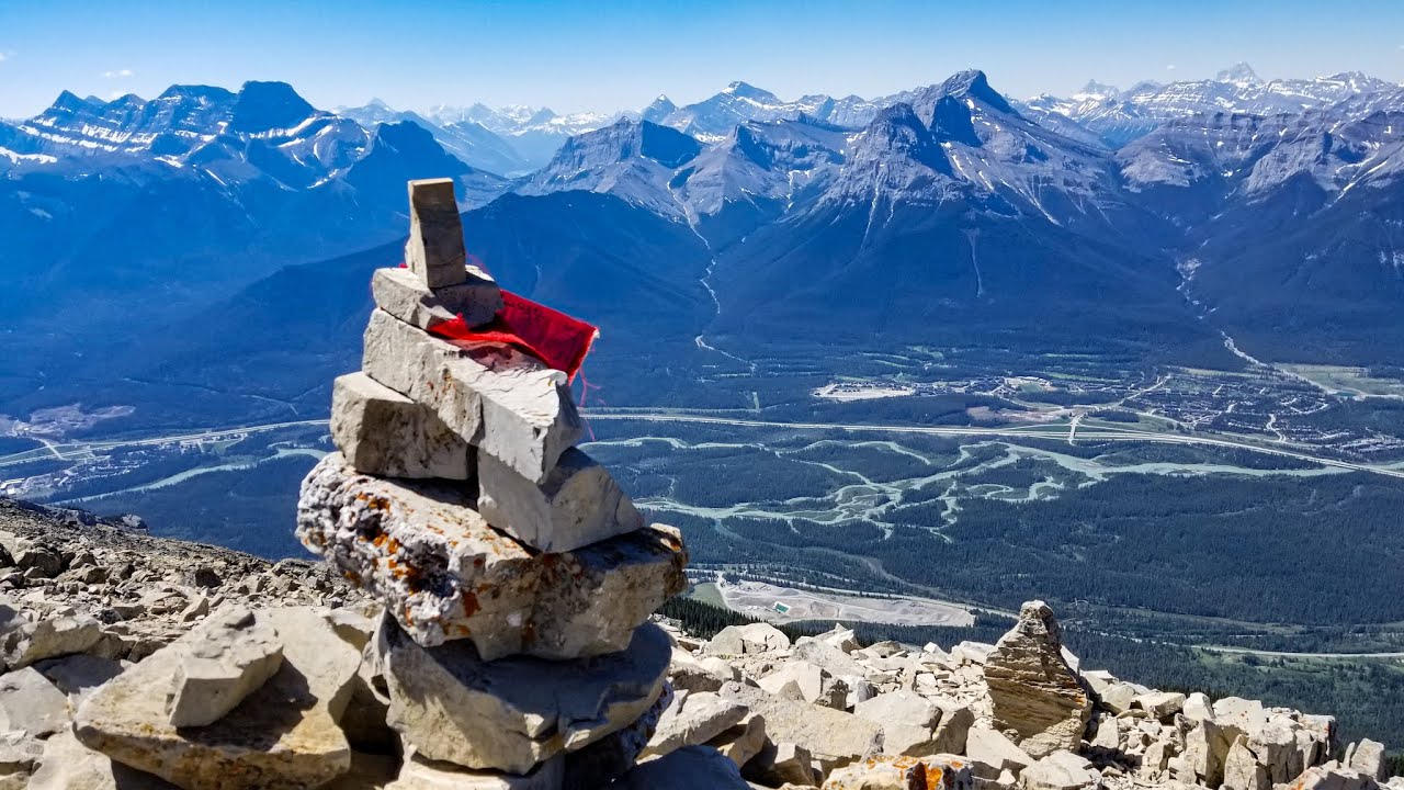 SUPER HOT DAY ON GROTTO MOUNTAIN | Canmore, Alberta