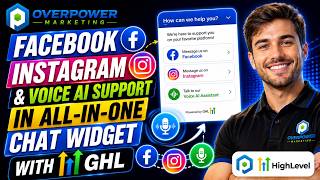 OverPower Marketing | Facebook Instagram & Voice AI Support in All-in-One Chat Widget with GHL screenshot 5