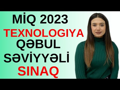 MİQ 2023 TEXNOLOGİYA.