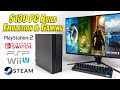 You can build an awesome emulation pc for 130 ps2 wiiu switch  pc games