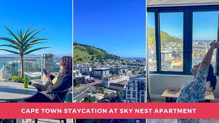 Cape Town CBD Staycation at Sky Nest Apartment | Travel Vlog