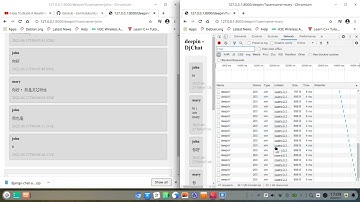 Python Django Live Chat Web with Chinese Deepin Linux