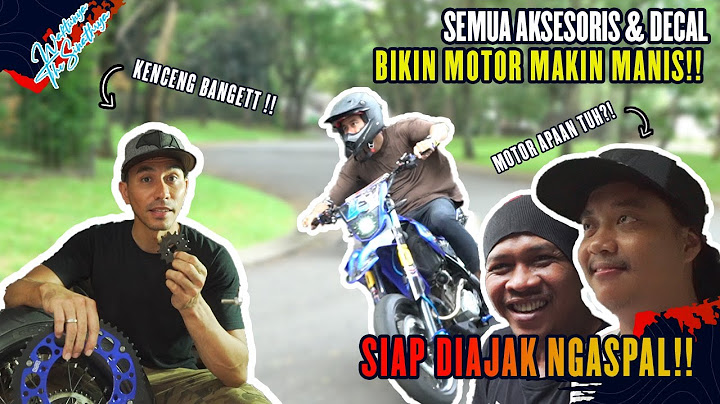 MODIF WR 155 AKHIRNYA KELAR!! MURAH MERIAH BONGKAR SENDIRI!