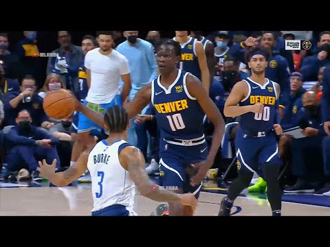 Bol Bol having a moment for Denver and the crowd go crazy 👀