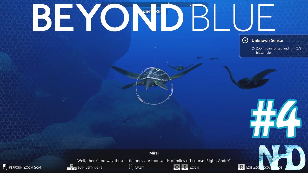 Let's Play Beyond Blue (pt4) Day#7 Sea Turtles - YouTube