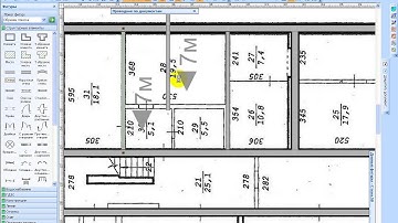 Пример создания поэтажных схем в MS Visio