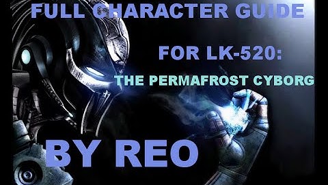 MKXL: Full Cyber Sub-Zero  Character Guide