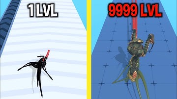 MAX LEVEL in Alien Mimic Run Game