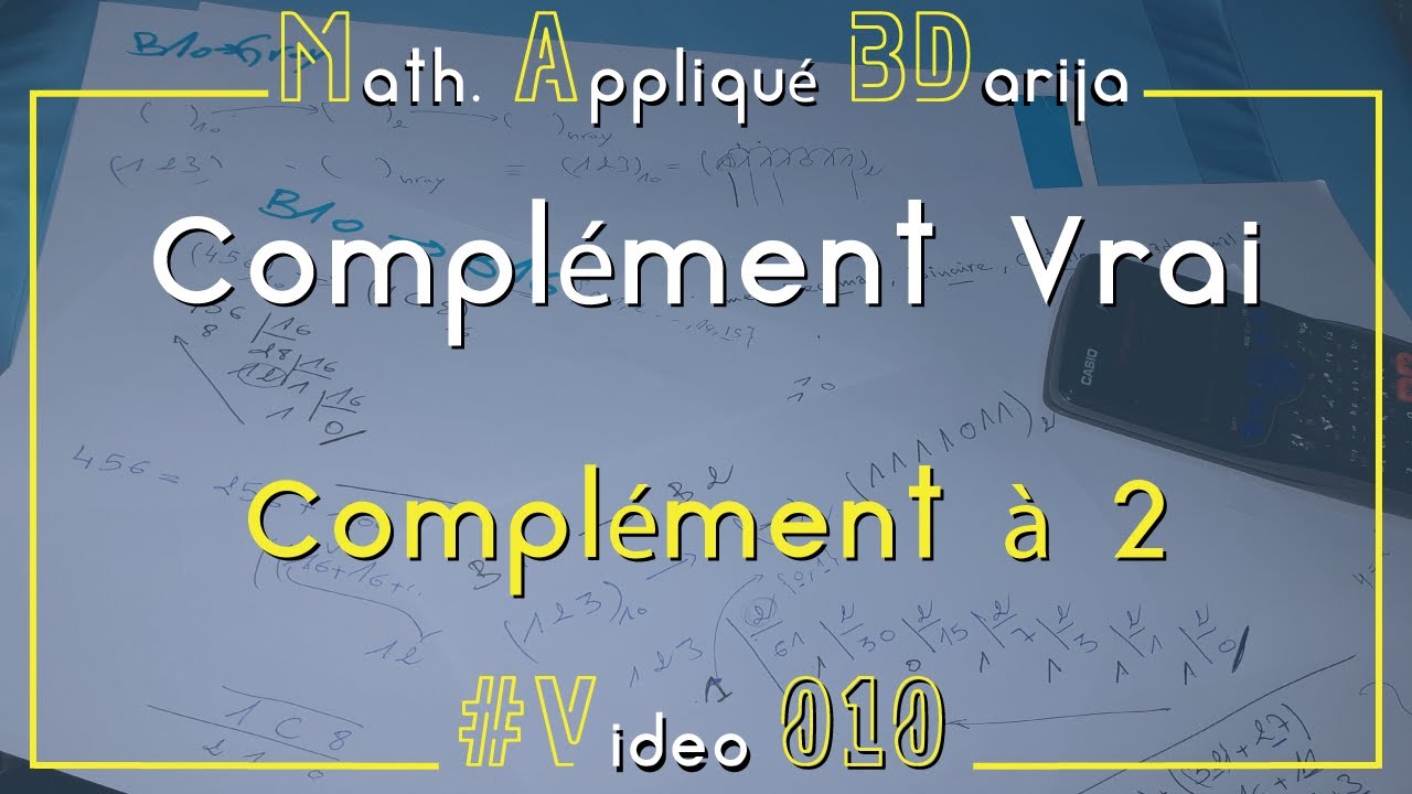 Math appliqu bdarija 010 compl ment vrai compl ment 2 youtube