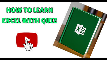 How To Learn  Excel With Quiz 1