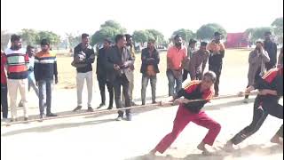 Thug of war final match of girls at college level in Tantia university🎓 @tantiauniversitysports screenshot 3