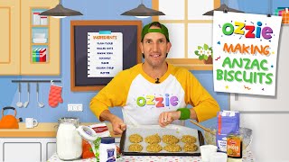 How To Make ANZAC Biscuits For Kids | Simple Anzac Biscuits Recipe for Children with Ozzie