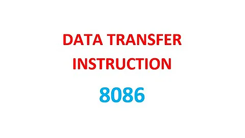 DATA TRANSFER INSTRUCTION
