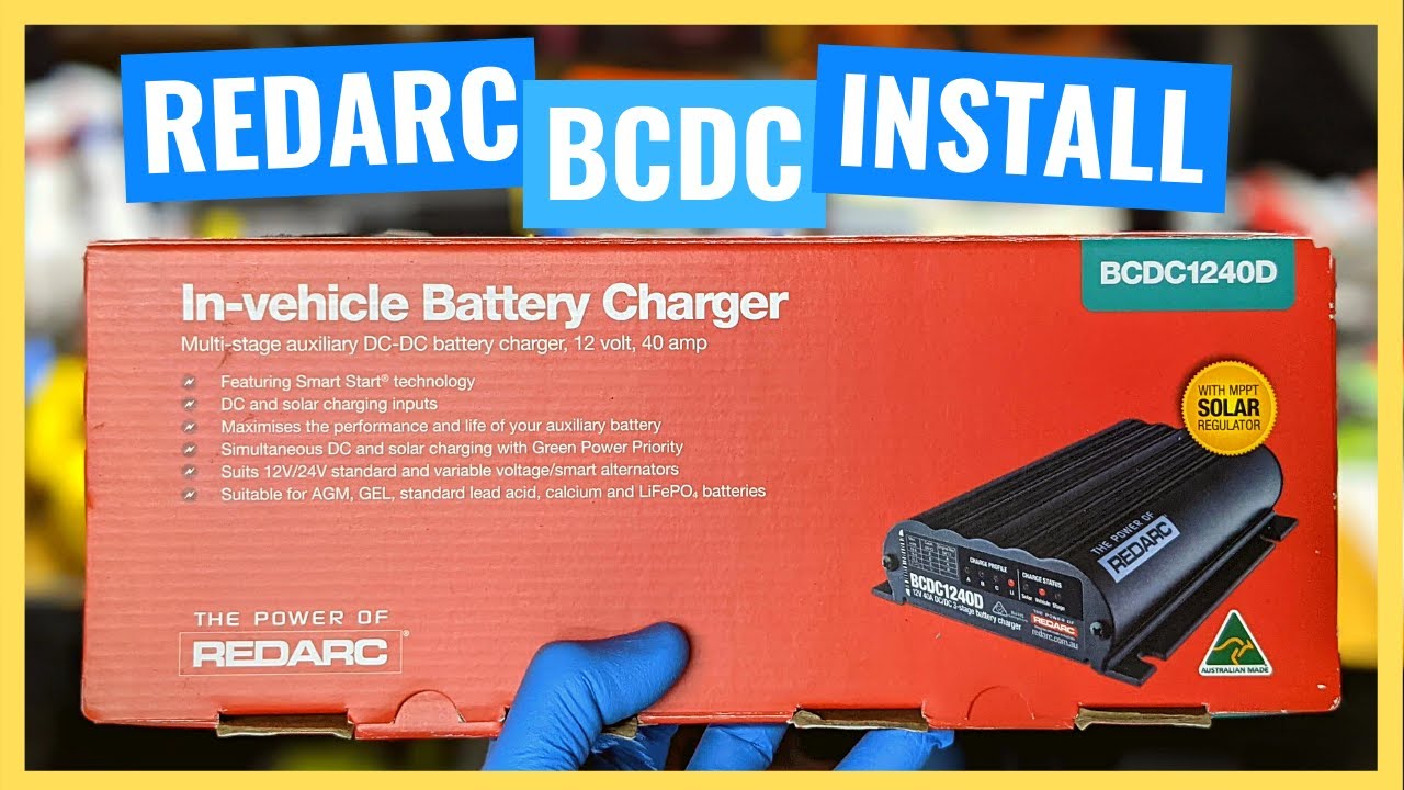 Redarc 24V 20A In-Vehicle DC-DC Battery Charger