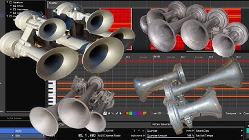 United States Train Horns on Synth