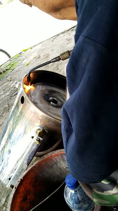 Boiler setrika uap bocor