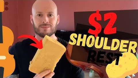 Sponge 🧽 For A Violin Shoulder Rest | Adult Beginner Tip | The New Fiddler