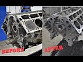 Paragon engines timelapse blueprint ls1 block restoration