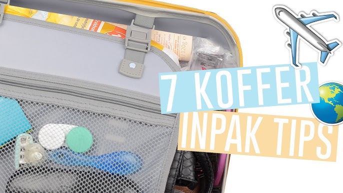 How To: 10 Tips Om Je Koffer In Te Pakken - Youtube