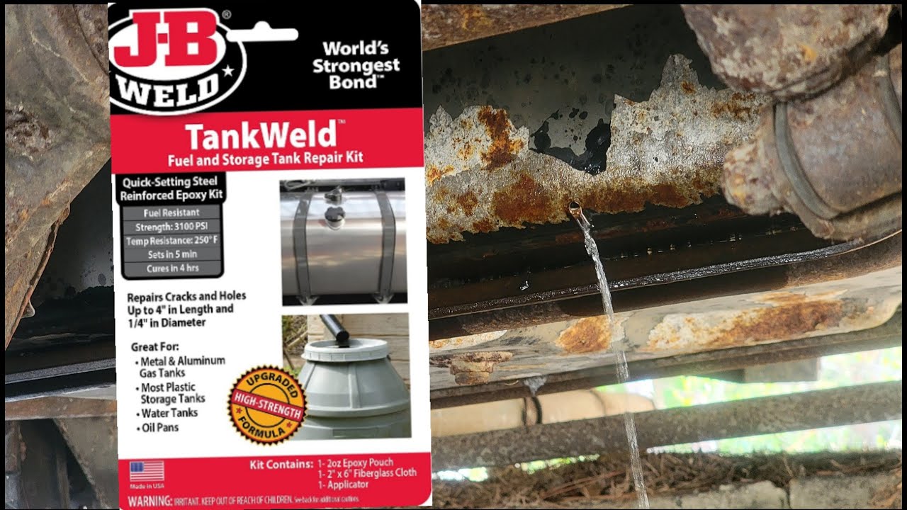 JB Tank Weld on Steel fuel tank YouTube