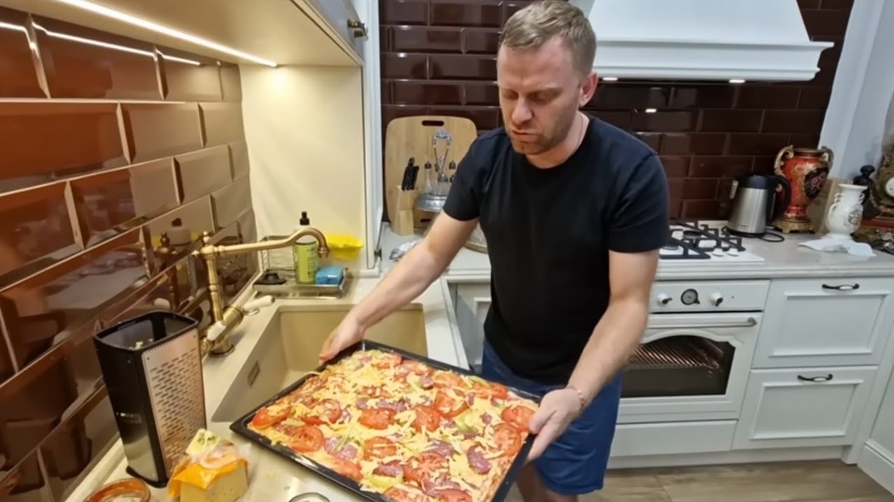 Невероятно вкусная Пицца без муки и теста