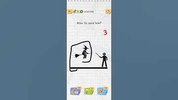 draw 2 save level 128✍️😱 #shorts #youtubeshorts #gaming #gameplay