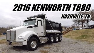 2016 Kenworth T880 Dump - ONLY 148K Miles!