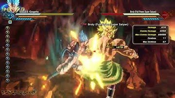 Xenoverse 2 - SSGSS Gogeta ToD with Comet Strike + Meteor Explosion