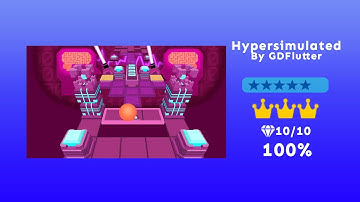 (Rolling Sky Remake 0.64b) Level 81 - Hypersimulated