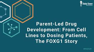 RDDS 2026  Welcome & Opening Fireside Chat   Parent Led Drug Development  From Cell Lines to Dosing