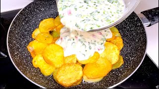 My mother-in-law taught me this dish! The simplest potato recipe for dinner!