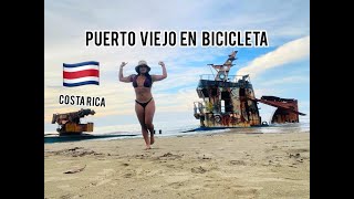 Recorriendo PUERTO VIEJO EN BICICLETA,Costa Rica