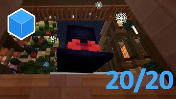 How to find ALL 20 Snowman Hunt Locations - Cubecraft Christmas 2025